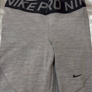 Nike Kids Grey Pro Bottoms